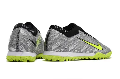 Nike Air Zoom Mercurial Vapor 15 Elite TF - Gray/Electric Yellow/Soft Silver