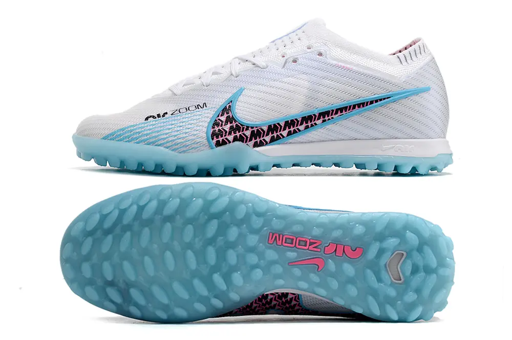 Nike Air Zoom Mercurial Vapor 15 Elite TF - White/Ocean Breeze/Hot Pink