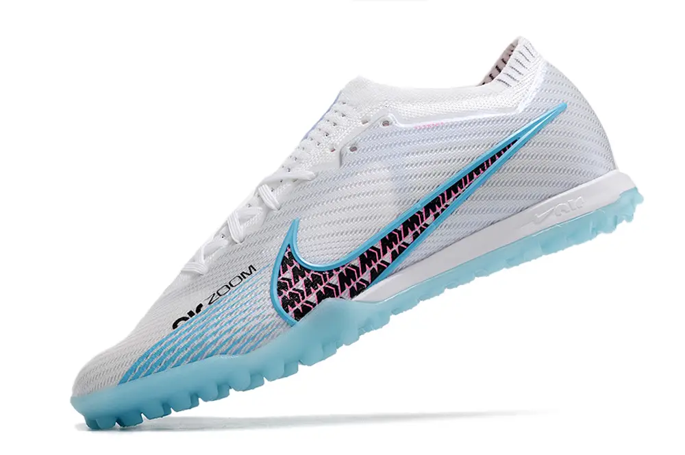 Nike Air Zoom Mercurial Vapor 15 Elite TF - White/Ocean Breeze/Hot Pink