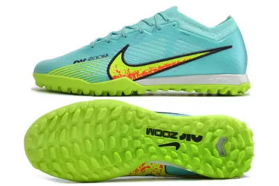 Nike Air Zoom Mercurial Vapor 15 Elite TF - Aqua/Lime Green/Hazard Yellow