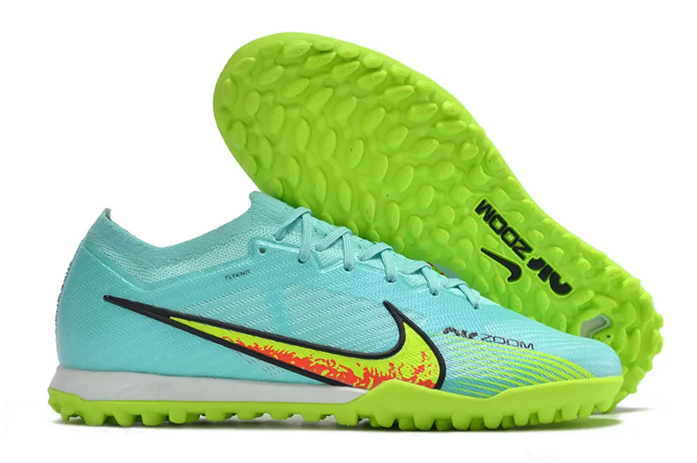 Nike Air Zoom Mercurial Vapor 15 Elite TF - Aqua/Lime Green/Hazard Yellow