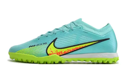 Nike Air Zoom Mercurial Vapor 15 Elite TF - Aqua/Lime Green/Hazard Yellow