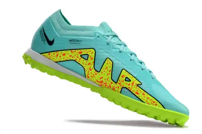 Nike Air Zoom Mercurial Vapor 15 Elite TF - Aqua/Lime Green/Hazard Yellow