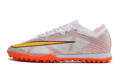 Nike Air Zoom Mercurial Vapor 15 Elite TF - White/Bright Orange/Nebula Grey