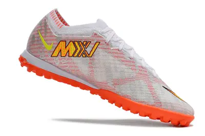Nike Air Zoom Mercurial Vapor 15 Elite TF - White/Bright Orange/Nebula Grey