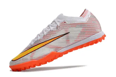 Nike Air Zoom Mercurial Vapor 15 Elite TF - White/Bright Orange/Nebula Grey