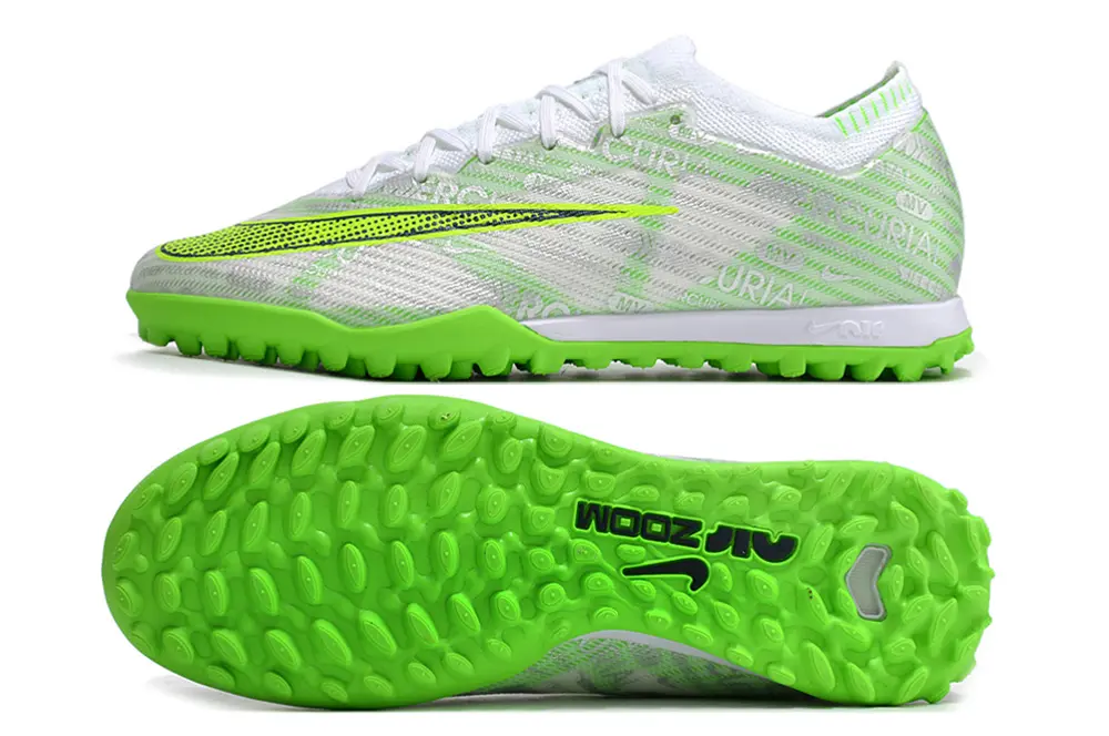 Nike Air Zoom Mercurial Vapor 15 Elite TF - White/Lime Green/Shocking Yellow