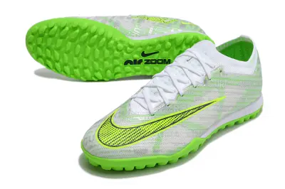Nike Air Zoom Mercurial Vapor 15 Elite TF - White/Lime Green/Shocking Yellow