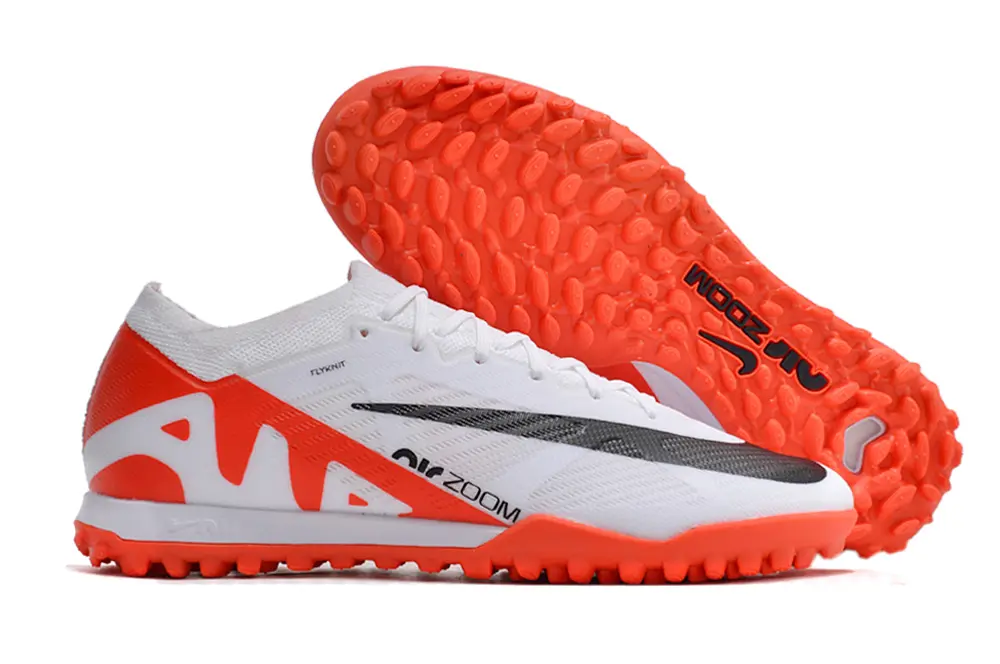 Nike Air Zoom Mercurial Vapor 15 Elite TF - White/Bright Orange/Black
