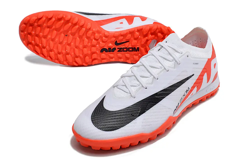 Nike Air Zoom Mercurial Vapor 15 Elite TF - White/Bright Orange/Black