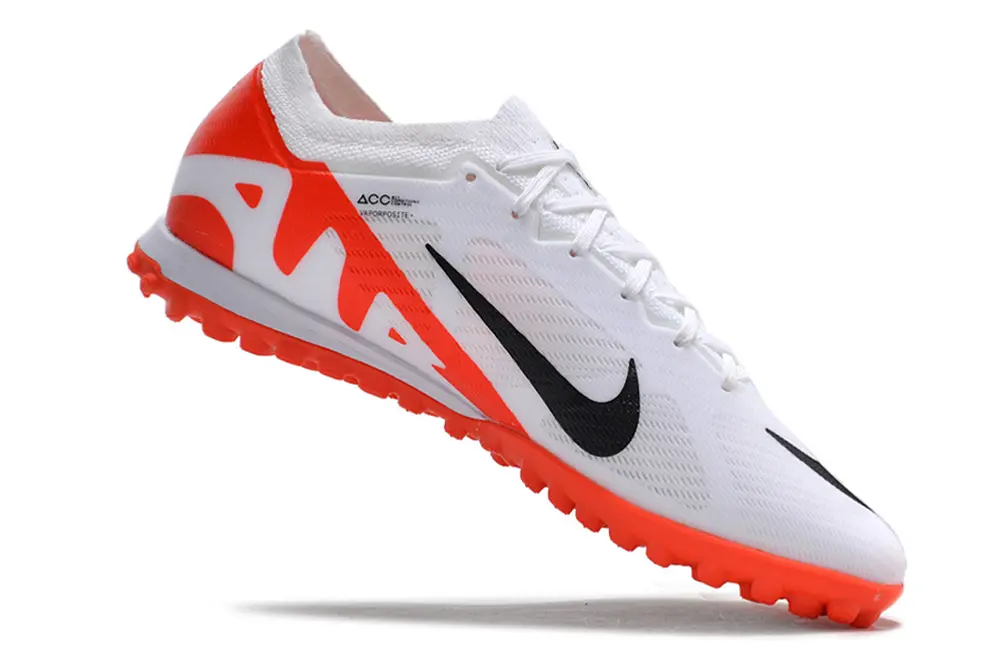 Nike Air Zoom Mercurial Vapor 15 Elite TF - White/Bright Orange/Black