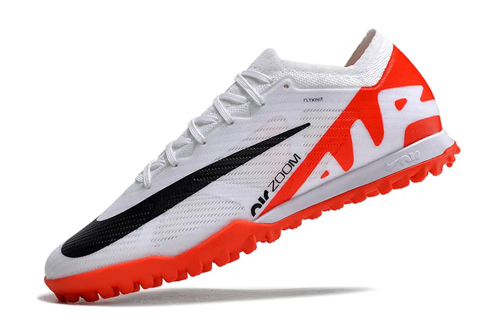Nike Air Zoom Mercurial Vapor 15 Elite TF - White/Bright Orange/Black