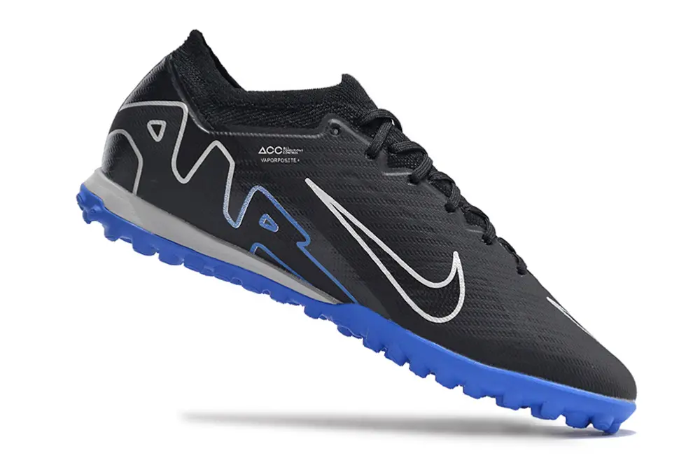 Nike Air Zoom Mercurial Vapor 15 Elite TF - Black/Electric Blue/Night Sky