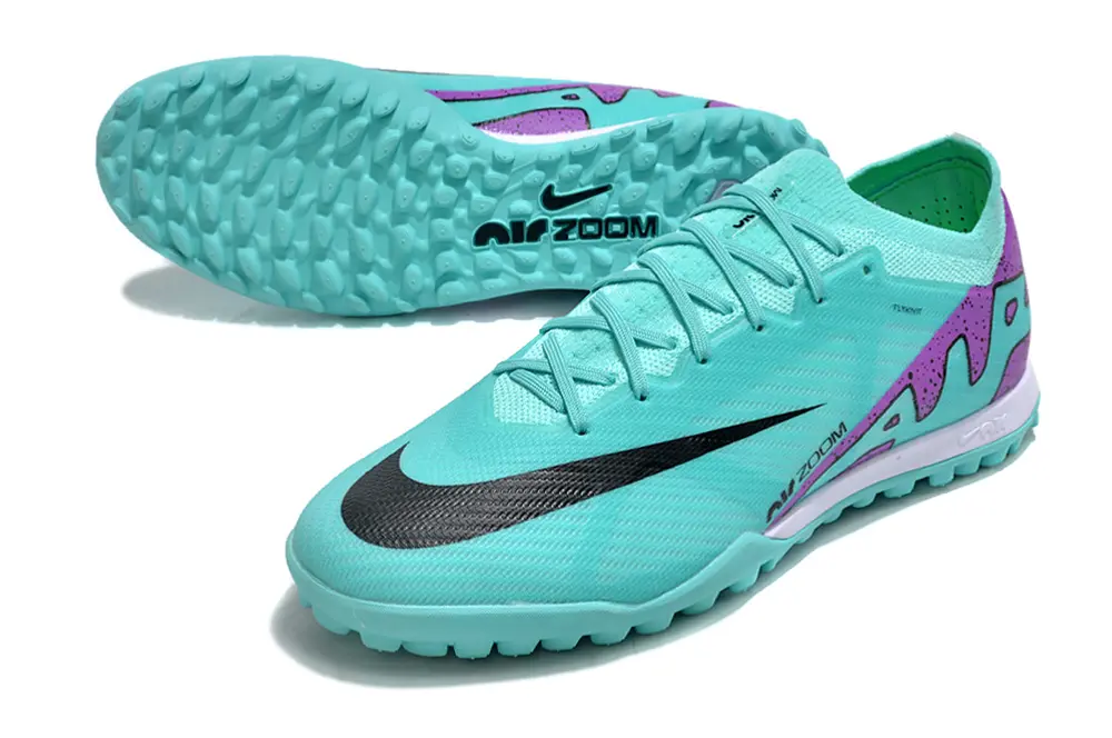 Nike Air Zoom Mercurial Vapor 15 Elite TF - Aqua/Vivid Purple/Soft Mint