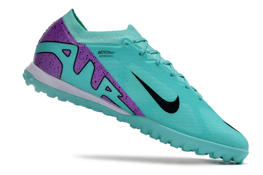 Nike Air Zoom Mercurial Vapor 15 Elite TF - Aqua/Vivid Purple/Soft Mint