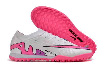 Nike Air Zoom Mercurial Vapor 15 Elite TF - White/Vibrant Pink/Sharp Black