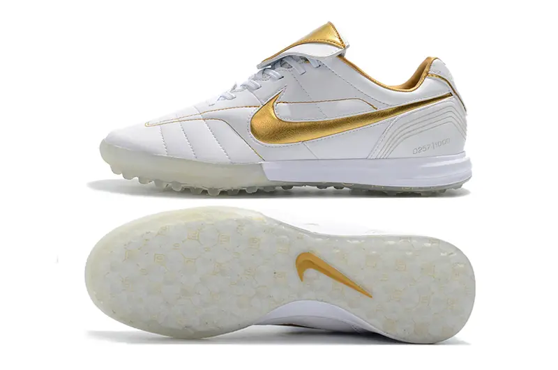 Nike Tiempo Legend 7 Elite R10 TF - White/Metallic Gold/Classic White