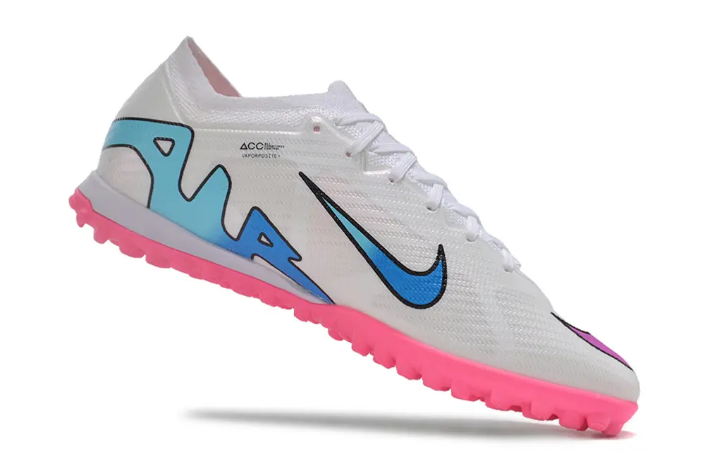 Nike Air Zoom Mercurial Vapor 15 Elite TF - White/Vibrant Pink/Sharp Black