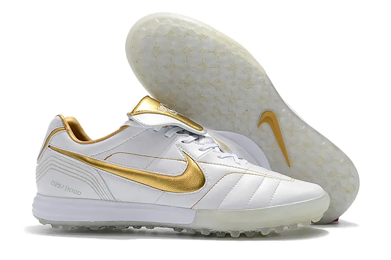 Nike Tiempo Legend 7 Elite R10 TF - White/Metallic Gold/Classic White