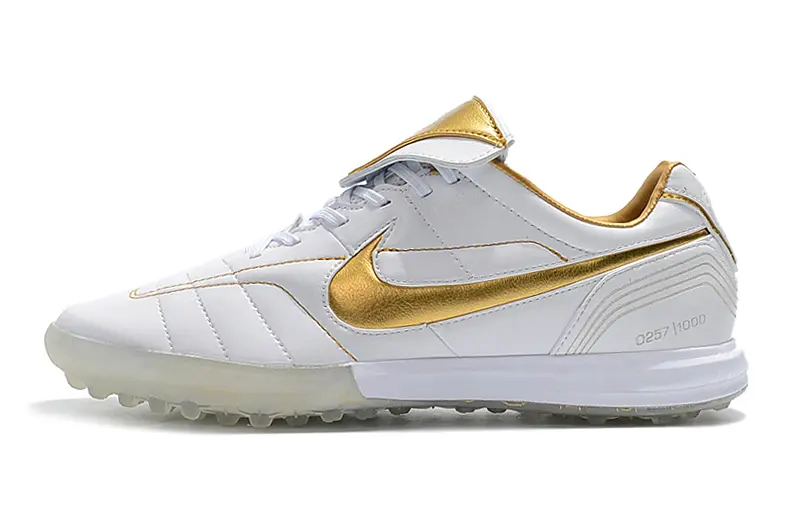 Nike Tiempo Legend 7 Elite R10 TF - White/Metallic Gold/Classic White