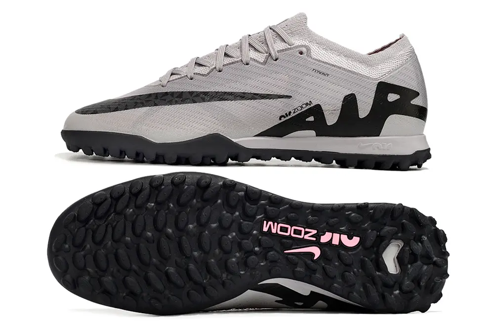 Nike Air Zoom Mercurial Vapor 15 Elite TF - Gray/Stormy Gray/Black
