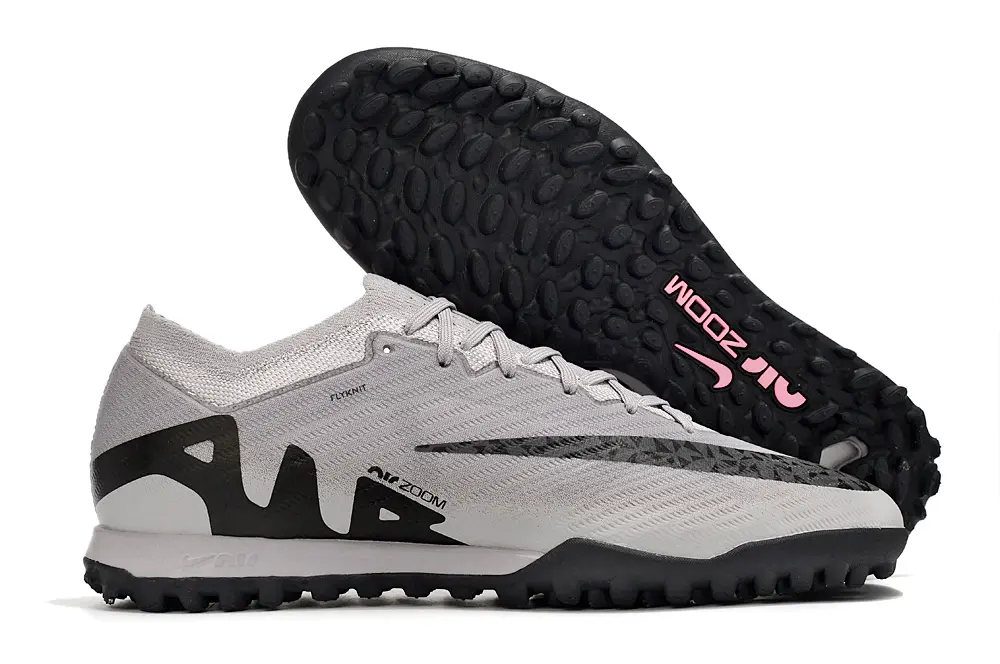 Nike Air Zoom Mercurial Vapor 15 Elite TF - Gray/Stormy Gray/Black