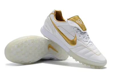 Nike Tiempo Legend 7 Elite R10 TF - White/Metallic Gold/Classic White