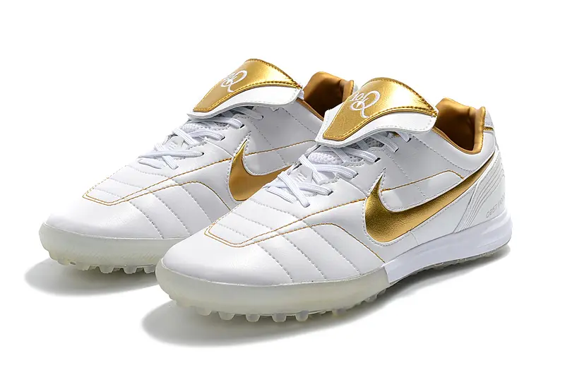 Nike Tiempo Legend 7 Elite R10 TF - White/Metallic Gold/Classic White