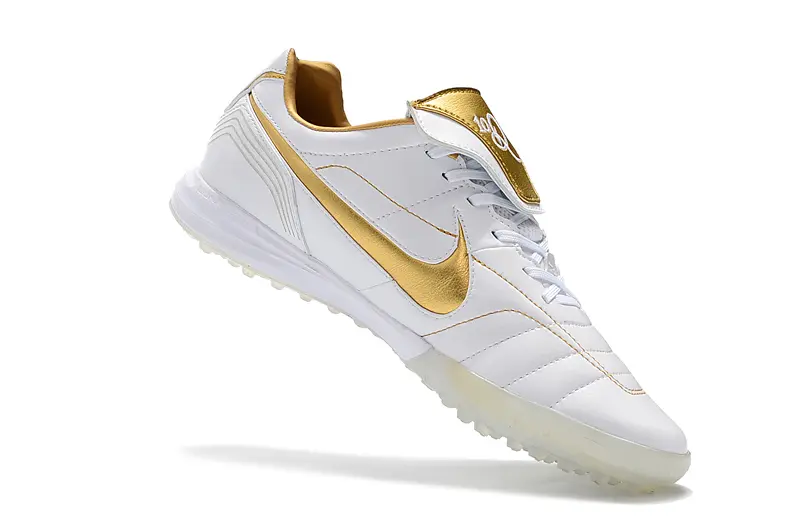 Nike Tiempo Legend 7 Elite R10 TF - White/Metallic Gold/Classic White