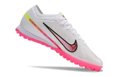 Nike Air Zoom Mercurial Vapor 15 Elite TF - White/Hot Pink/Neon Yellow