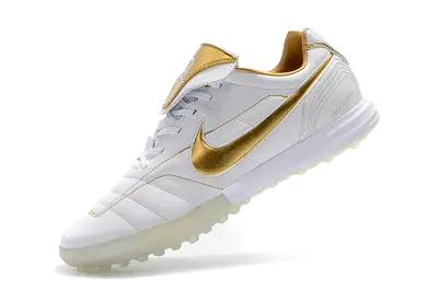 Nike Tiempo Legend 7 Elite R10 TF - White/Metallic Gold/Classic White