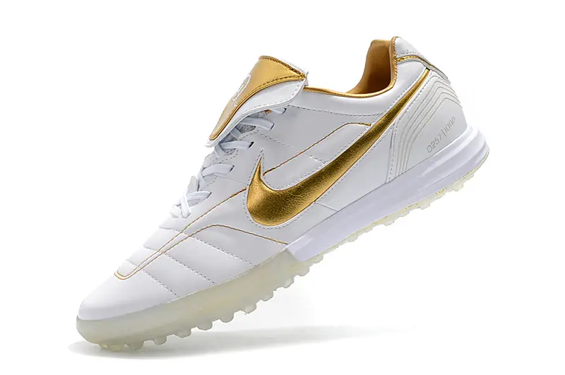 Nike Tiempo Legend 7 Elite R10 TF - White/Metallic Gold/Classic White