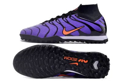 Mbappé x Nike Air Zoom Mercurial Superfly 9 Elite TF - Purple/Electric Purple/Black