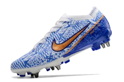 Nike Air Zoom Mercurial Vapor 15 Elite SG - Blue/Electric Blue/Sunny Orange