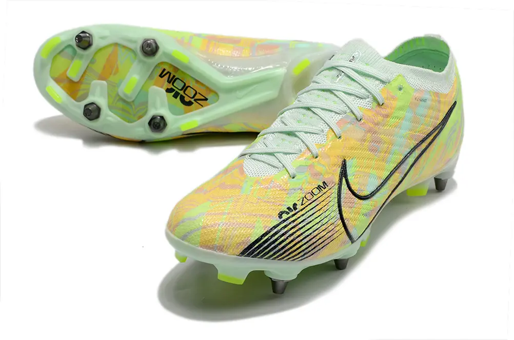 Nike Air Zoom Mercurial Vapor 15 Elite SG - Yellow/Luminous Citrus/Frosted Mint