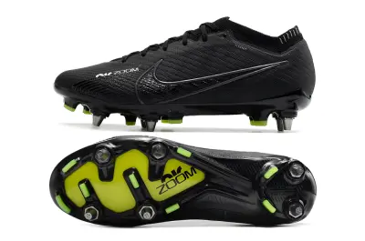 Nike Air Zoom Mercurial Vapor 15 Elite SG - Black/Electric Green/Night Shadow