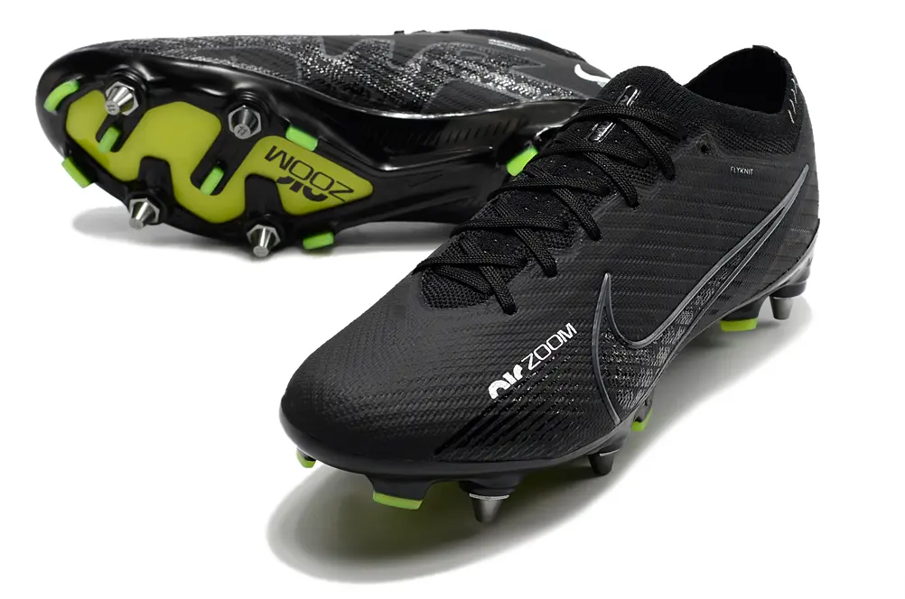 Nike Air Zoom Mercurial Vapor 15 Elite SG - Black/Electric Green/Night Shadow