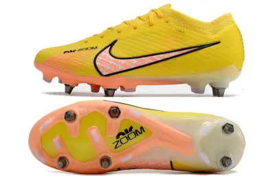 Nike Air Zoom Mercurial Vapor 15 Elite SG - Yellow/Vibrant Yellow/Pink Hues
