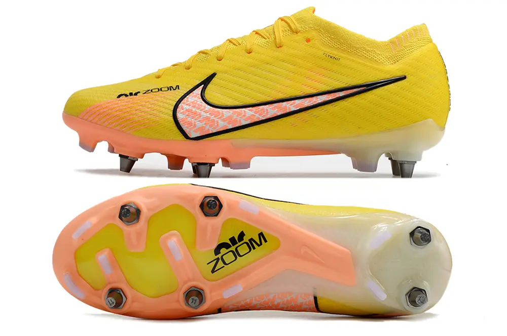 Nike Air Zoom Mercurial Vapor 15 Elite SG - Yellow/Vibrant Yellow/Pink Hues