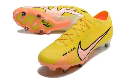 Nike Air Zoom Mercurial Vapor 15 Elite SG - Yellow/Vibrant Yellow/Pink Hues
