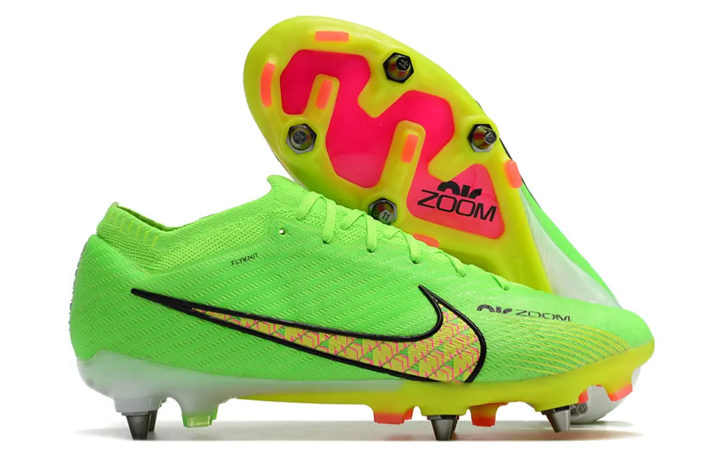 Nike Air Zoom Mercurial Vapor 15 Elite SG - Green/Lime Burst/Neon Pink