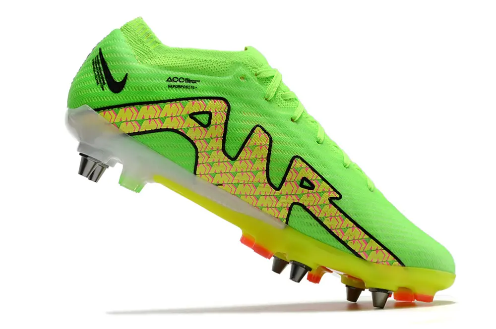 Nike Air Zoom Mercurial Vapor 15 Elite SG - Green/Lime Burst/Neon Pink