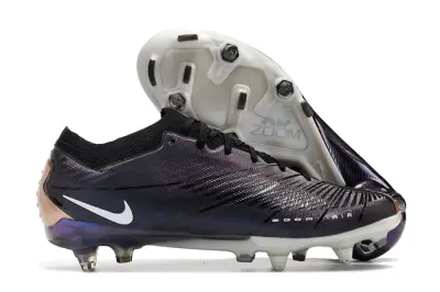 Nike Air Zoom Mercurial Vapor 15 Elite SG - Black/Midnight Purple/Metallic Bronze