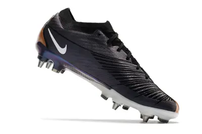 Nike Air Zoom Mercurial Vapor 15 Elite SG - Black/Midnight Purple/Metallic Bronze