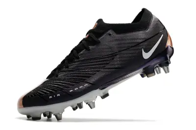 Nike Air Zoom Mercurial Vapor 15 Elite SG - Black/Midnight Purple/Metallic Bronze