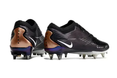 Nike Air Zoom Mercurial Vapor 15 Elite SG - Black/Midnight Purple/Metallic Bronze