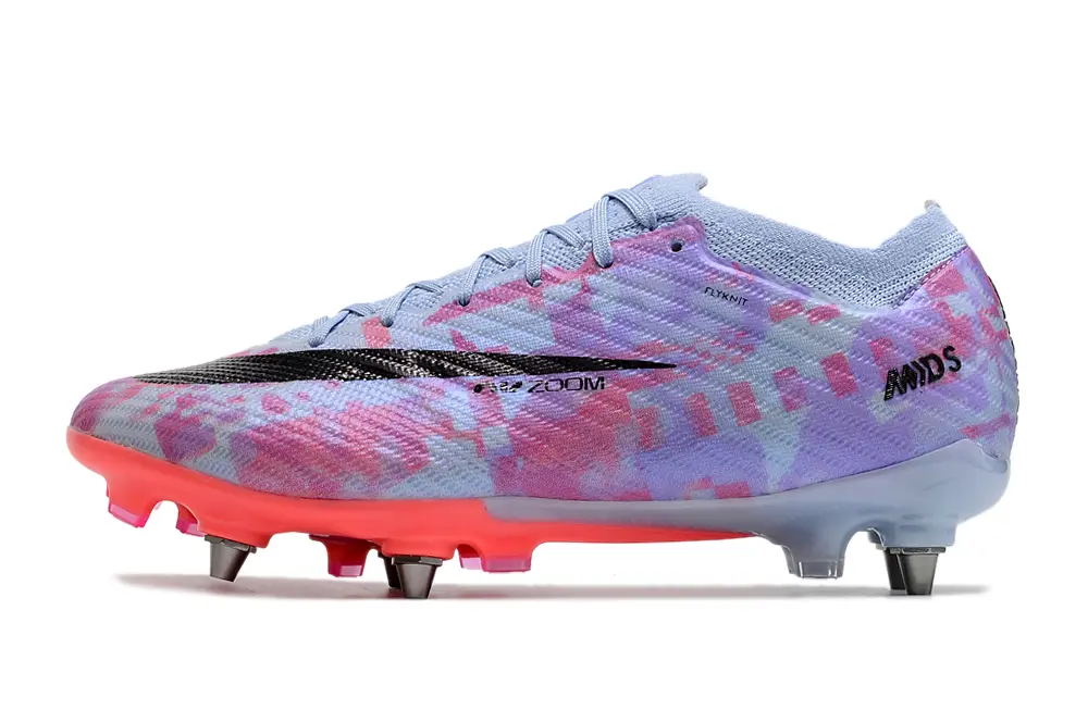 Nike Air Zoom Mercurial Vapor 15 Elite SG - Purple/Vibrant Pink/Soft Blue