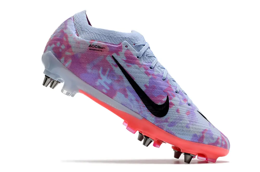 Nike Air Zoom Mercurial Vapor 15 Elite SG - Purple/Vibrant Pink/Soft Blue