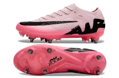 Nike Air Zoom Mercurial Vapor 15 Elite SG - Pink/Soft Pink/Black