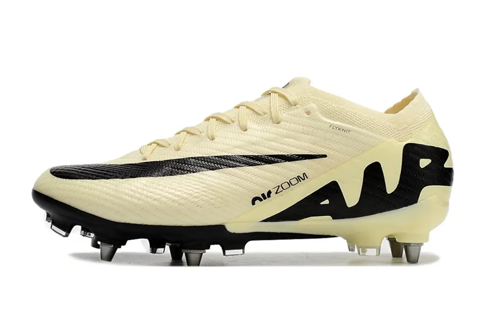 Nike Air Zoom Mercurial Vapor 15 Elite SG - Ivory/Soft Cream/Black